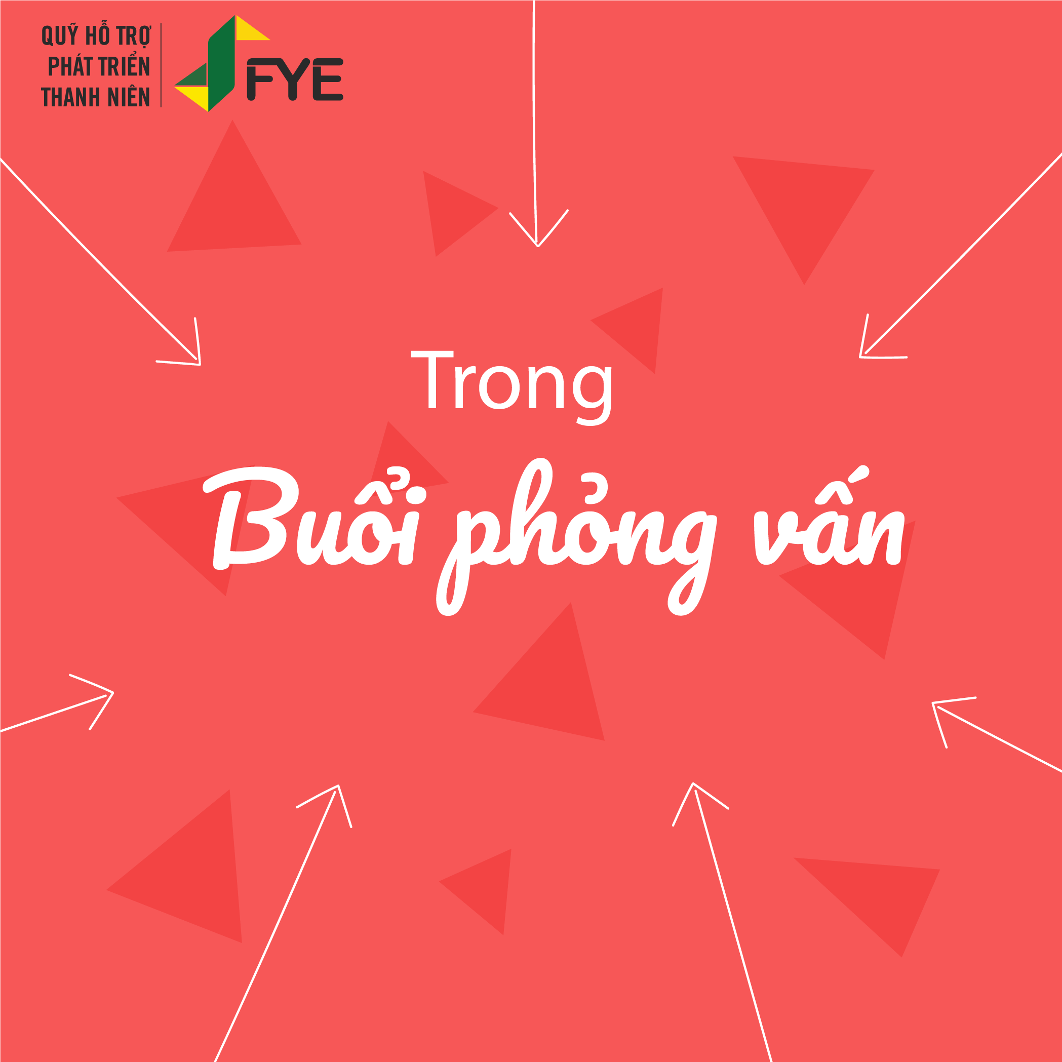 trong buổi phỏng vấn 